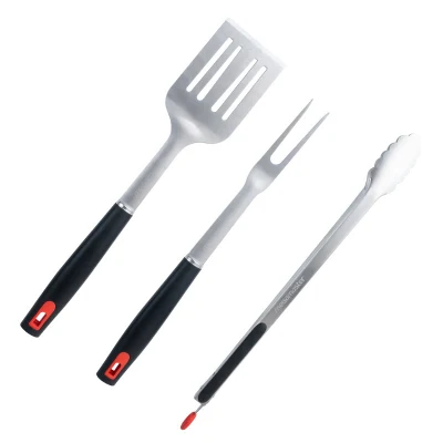 Stainless Steel Barbecue Utensils Set Three
