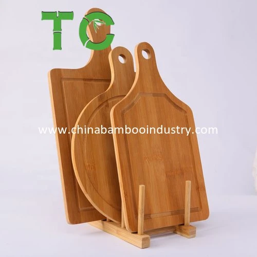 Customized Shape Bamboo Cutting Board Chopping Board Pizza Fruit Plates Wooden Baking Tray Sushi Cutting Board Platter Cake Bakeware Tools