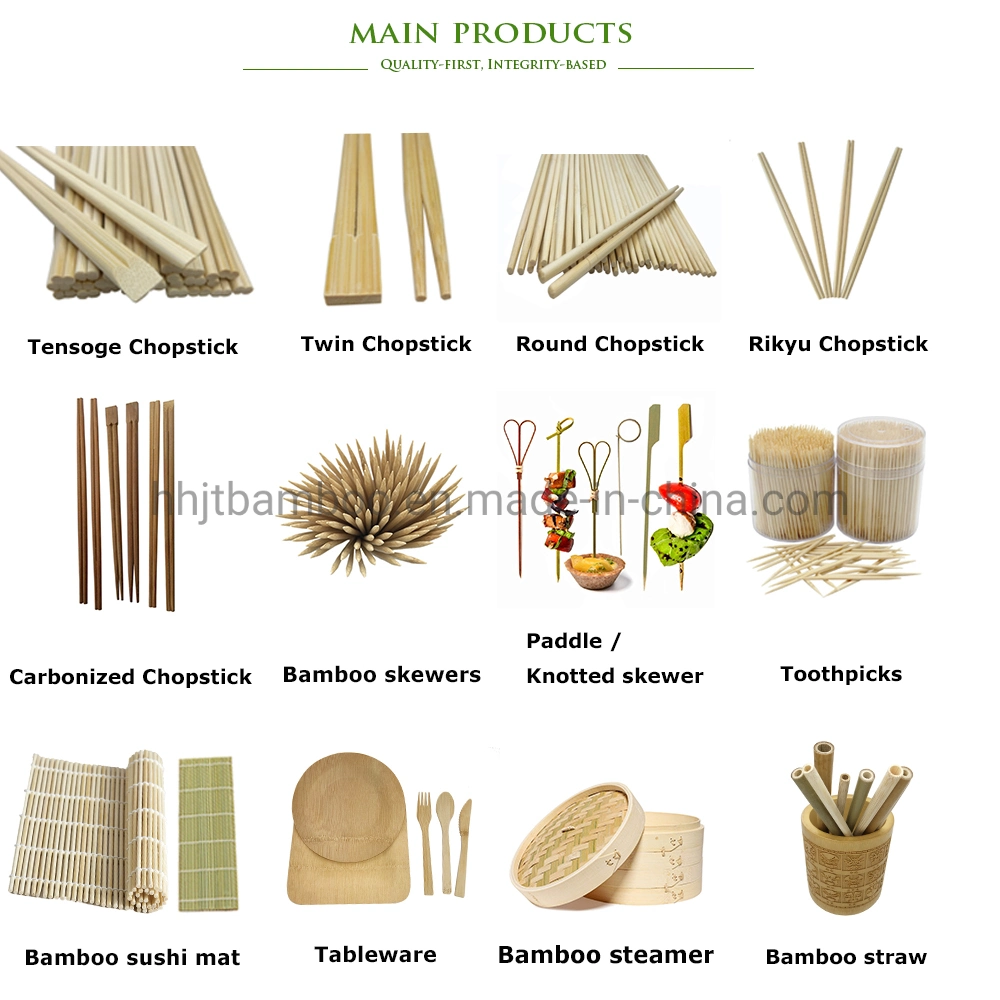 21cm Bulk Affordable and High-Quality Manufacturers Bamboo Disposable Twin Chopstick