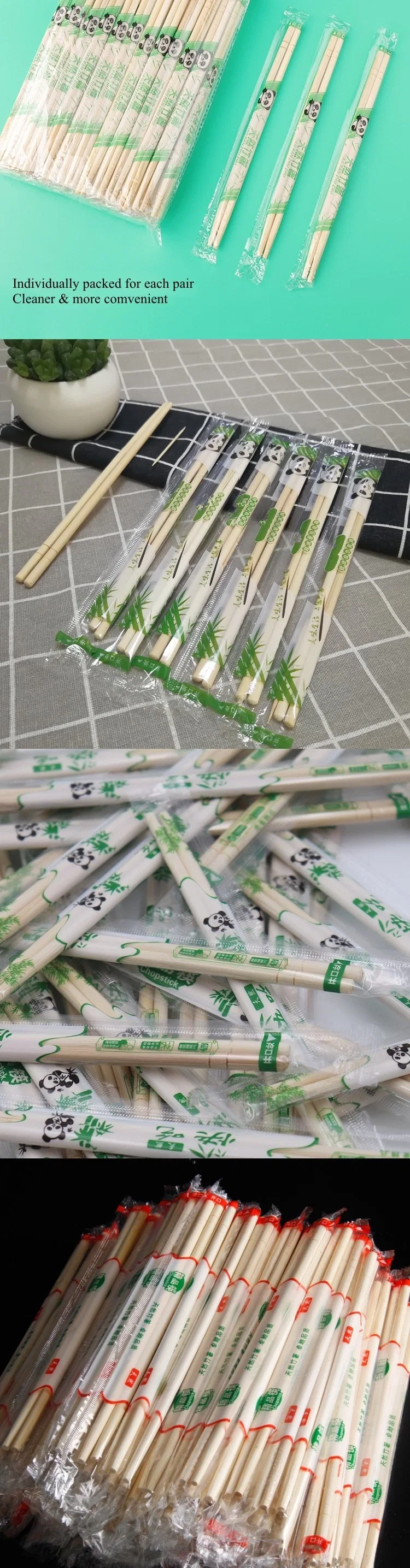 Individually Wrapped Bamboo Chopsticks Kitchen Tools Disposable Chopsticks