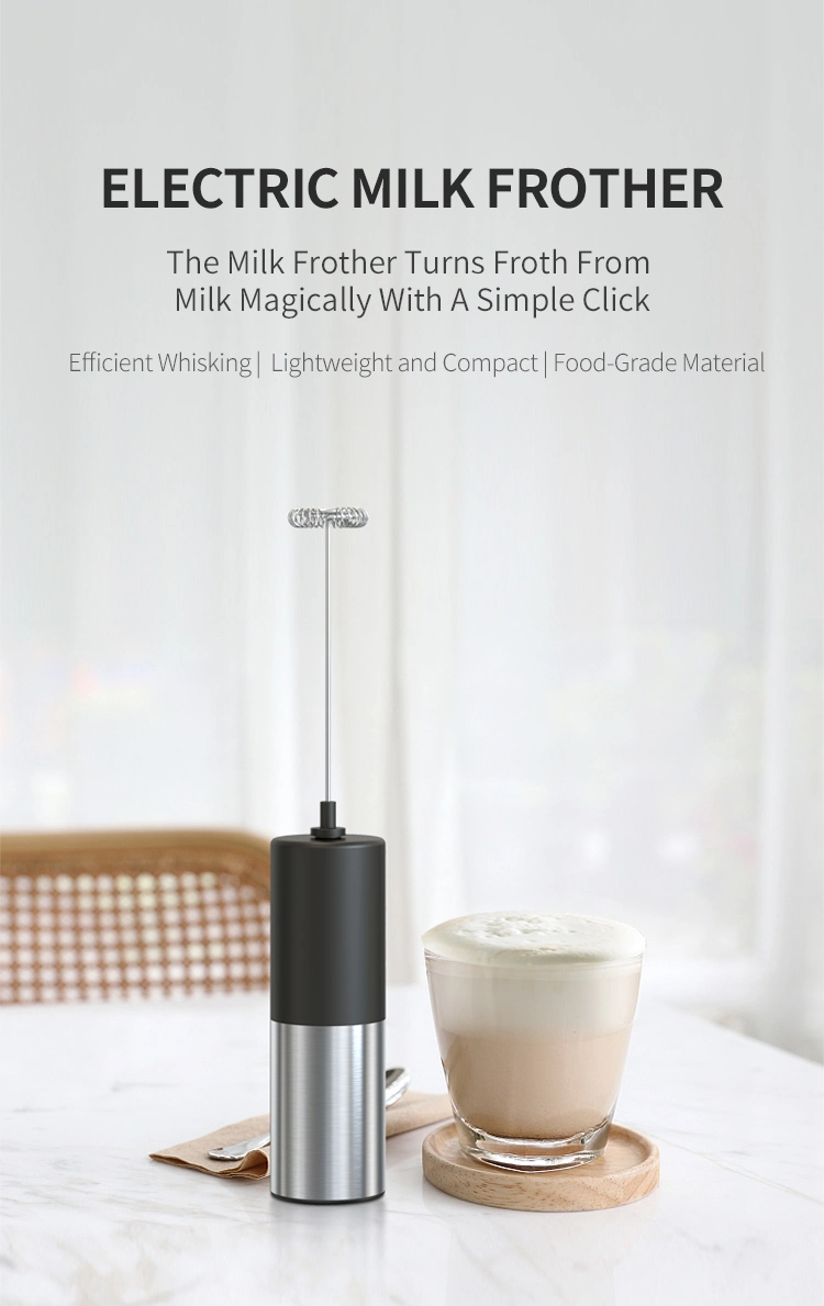 Kitchen Accessories Hand Portable Wireless Electric Matcha Mini Milk Frother Whisk Mixer Kit for Coffee
