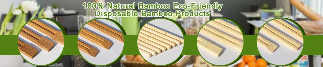 Wholesale Disposable Chopsticks Hashi Bamboo Chopsticks with Paper Sleeve
