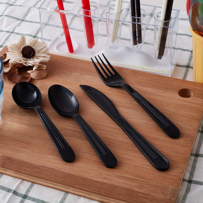 Royal Series Disposable Tableware Knife/Fork/Soup Spoon/Tea Spoon (J-104)