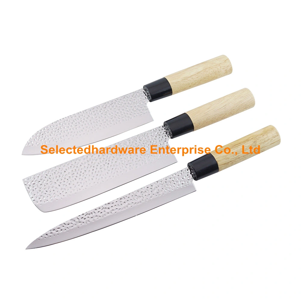 3-Piece Japanese Sushi Chef Knife Santoku Knife Set