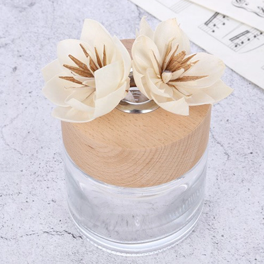 Manufacture Price Home Decoration 3mm 6mm Elegant Diffuser Sola Wood Dry Flower with Cotton Rope for Hotel Bath Room Aroma
