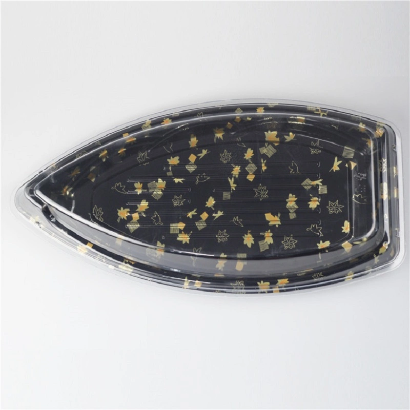 Disposable Large Plastic Sushi Boat Tray Sushi Boat for Japan Food Sale in Fashion Design Hot Sale
