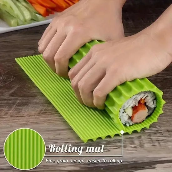 Premium Silicone Sushi Rolling Tool for Perfect Rolls 