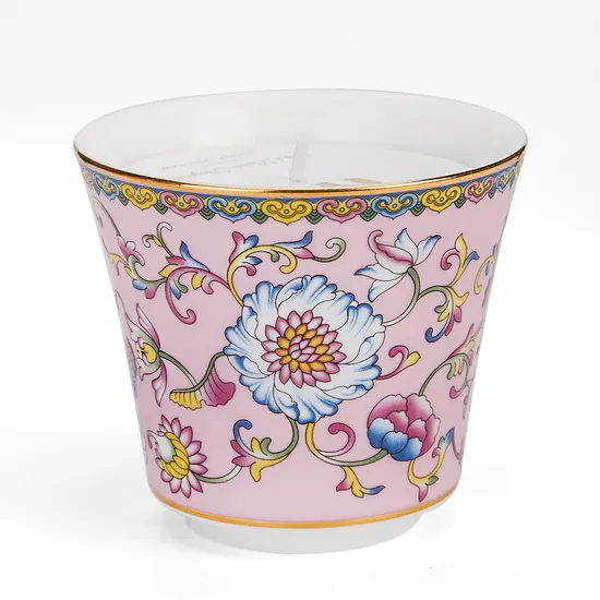 Sample Customization Scented Soy Aromatherapy Candle Highly Scented and Cute Elegant Ceramic Jar Candle 4.2 Oz, Candle Gift for Women Home Scented 
