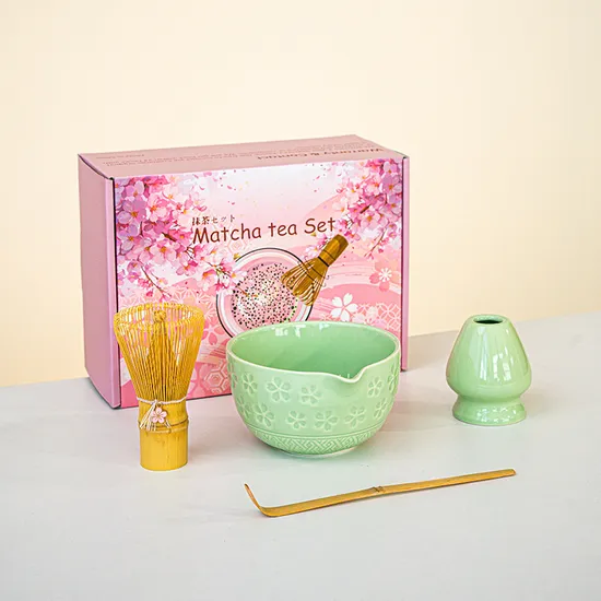 2025 New Style 4 PCS Matcha Bowl Set 