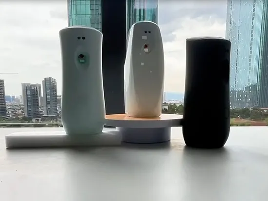 2024 New Design Automatic Office & Home Aroma Perfume Gel Machine Stocked Car Aromatherapy Fragrance Oil & Air Freshener 