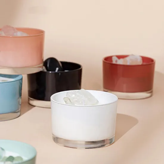 Hot Selling Household Leisure Luxury Crystal Soy Wax Aromatherapy Candle Multi