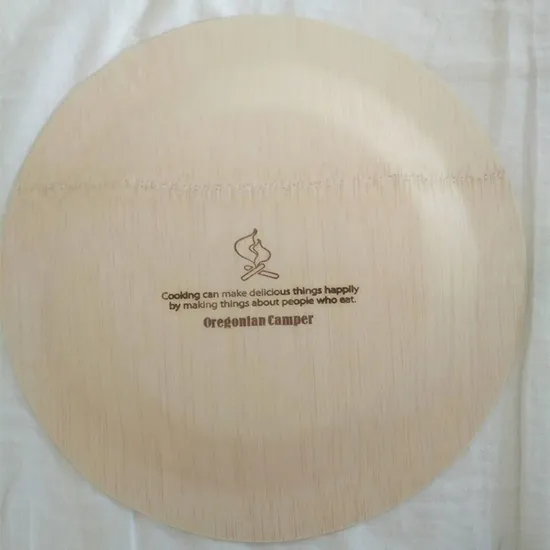 Wholesale Disposable Natural Bamboo Flat Round BBQ Tools for Food & Fruit 